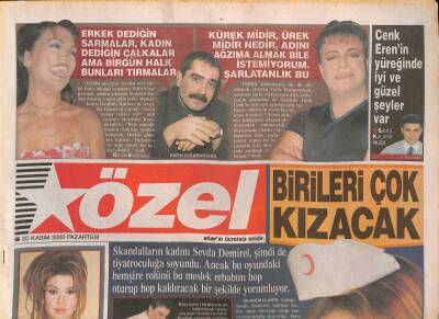 Star Gazetesi Özel Eki 20 Kasım 2000 - Doris Day Kansere Yenilmedi - Devrim Erdem Şarkıyı Kaptı İntikamını Aldı GZ126686 - 1