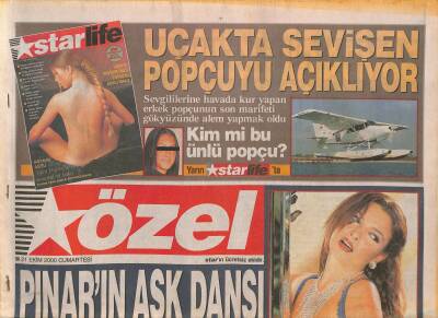 Star Gazetesi Özel Eki 21 Ekim 2000 - Zerrin Özerle Kenan Işıkın Şiir Albümü Ortaklığı GZ126613 - 1