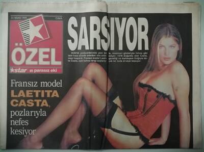 Star Gazetesi Özel Eki 23 Nisan 1999 Barış Manço Okudu Mahsun Kırmızıgül Aşık Oldu Gülpembe -GZ37563 - 1