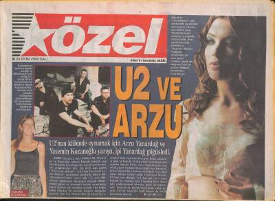 Star Gazetesi Özel Eki 24 Ekim 2000 - Kadir İnanırdan Ayşe Hatun Önala Dayak - İzel Stili GZ126715 - 1