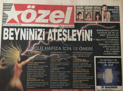 Star Gazetesi Özel Eki 24 Eylül 2000-Sinemamızın Haklı GururuYılmaz Erdoğan GZ45549 - 1