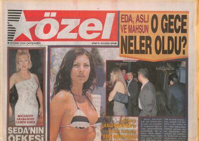 Star Gazetesi Özel Eki 25 Ekim 2000 - Serdar Ortaç Sahneyi Bırakıyorum - Seda Sayanın Öfkesi GZ126615 - 1