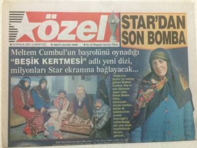Star Gazetesi Özel Eki 29 Aralık 2001 - 40 Yıllık Aşk, Deniz Akkaya Hedef Tahtası Oldum GZ47783 - 1