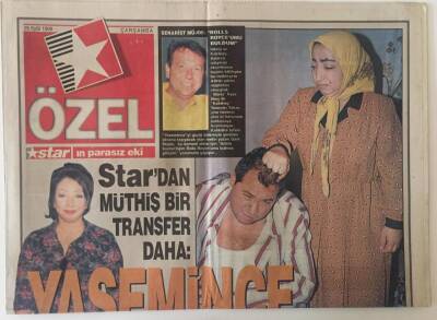 Star Gazetesi Özel Eki 29 Eylül 1999 - Stardan Müthiş Bir Transfer Daha Yasemince GZ22652 - 1