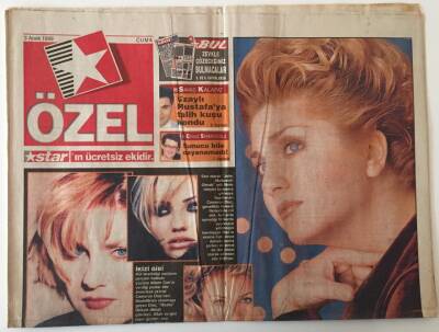 Star Gazetesi Özel Eki 3 Aralık 1999 - Sibel Can Yeni İmajıyla Amerikalı Yıldız Cameron Dıaz GZ26541 - 1