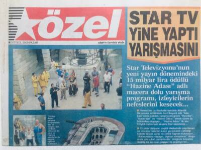 Star Gazetesi Özel Eki 3 Eylül 2000 - Bir Kahve İçimi Saraybosna GZ41029 - 1