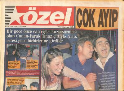 Star Gazetesi Özel Eki 7 Eylül 2000 - Sevim Tunaya Meydan Dayağı - Hababam Sınıfı Güle Güle GZ126685 - 1