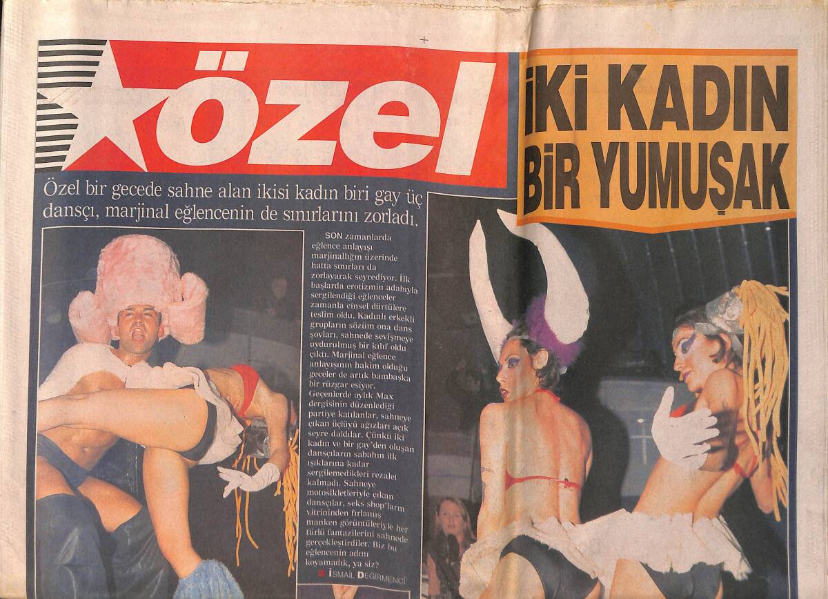 Star Gazetesi Özel Eki 8 Mayıs 2000 - Tuğba Özay '' Ebru Şallı , Bana Göre Manken Değil '' GZ155930 - 1
