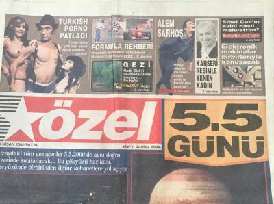 Star Gazetesi Özel Eki 9 Nisan 2000-Uzaydaki Bütün Gezegenlerde 5.5 Günü GZ36476 - 1