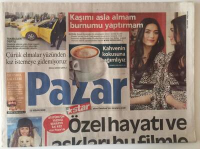Star Gazetesi Pazar Eki 13 Nisan 2008 - Atatürkün Dönemin Güzel Sanatlar Müdürü, Rejisör Münir Hayri Egeli İle Yazdığı Senaryo Filme Çekiliyor GZ22120 - 1