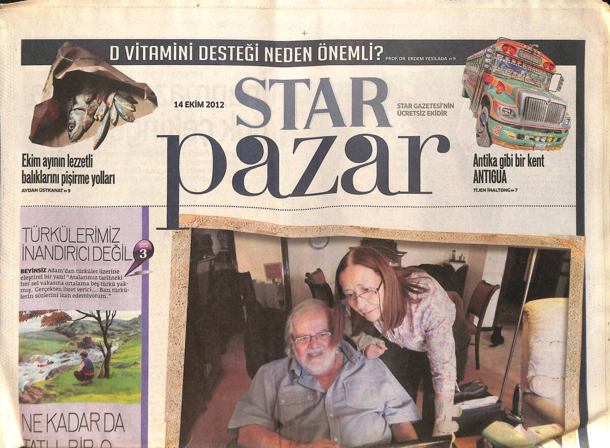 Star Gazetesi Pazar Eki 14 Ekim 2012 - Antika Bir Kent 