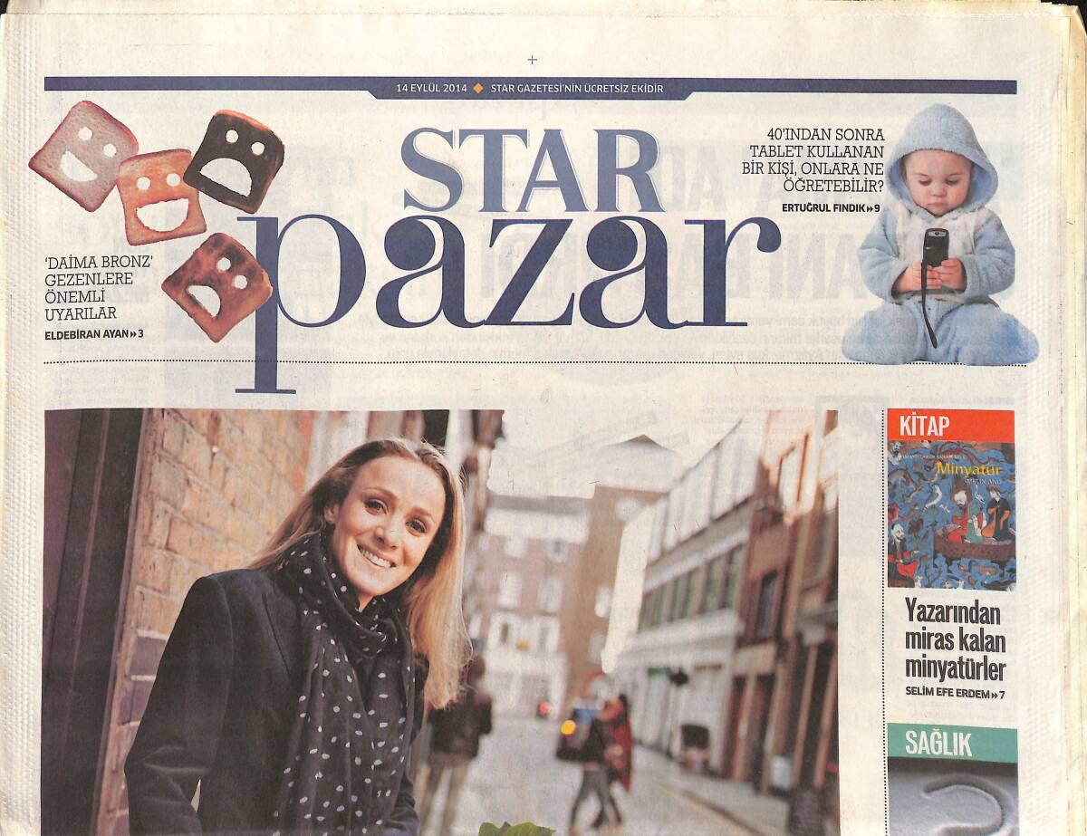 Star Gazetesi Pazar Eki 14 Eylül 2014 - 10 Yıl Bir Elmayla Yaşadım - İphone'un Dönüşü Hızlı Oldu GZ135926 - 1