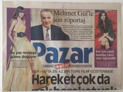 Star Gazetesi Pazar Eki 16 Mart 2008 - Hafta Da En Az Bir Türk Filmi Gösterimde Anacak Kalite Düzeyi Sorgulanıyor GZ28403 - 1