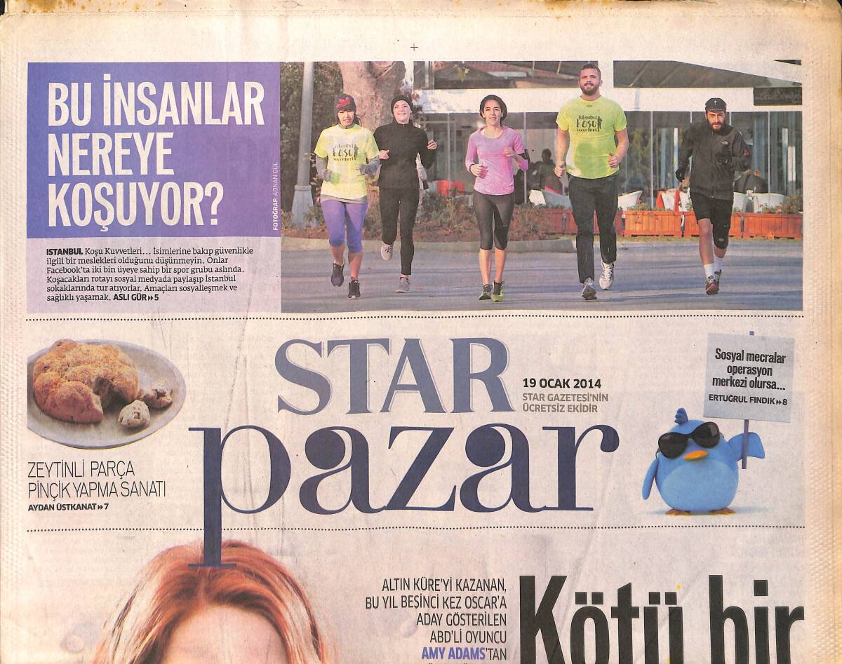 Star Gazetesi Pazar Eki 19 Ocak 2014 GZ158360 - 1