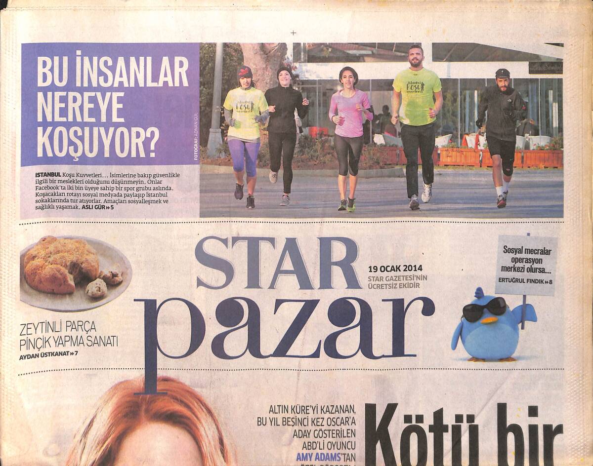 Star Gazetesi Pazar Eki 19 Ocak 2014 GZ158363 - 1