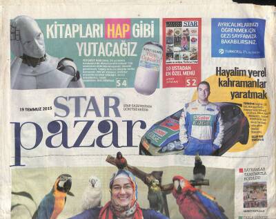 Star Gazetesi Pazar Eki 19 Temmuz 2015 - Jada , Ne de Olsa Will Smithin Karısı GZ119536 - 1