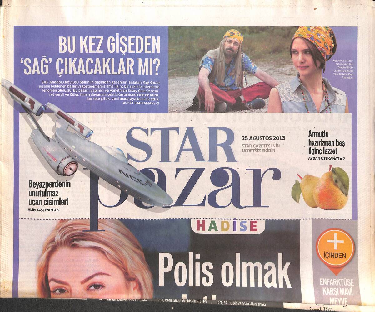 Star Gazetesi Pazar Eki 25 Ağustos 2013 - Anadolu'nun Oxford'una Yolculuk GZ134922 - 1