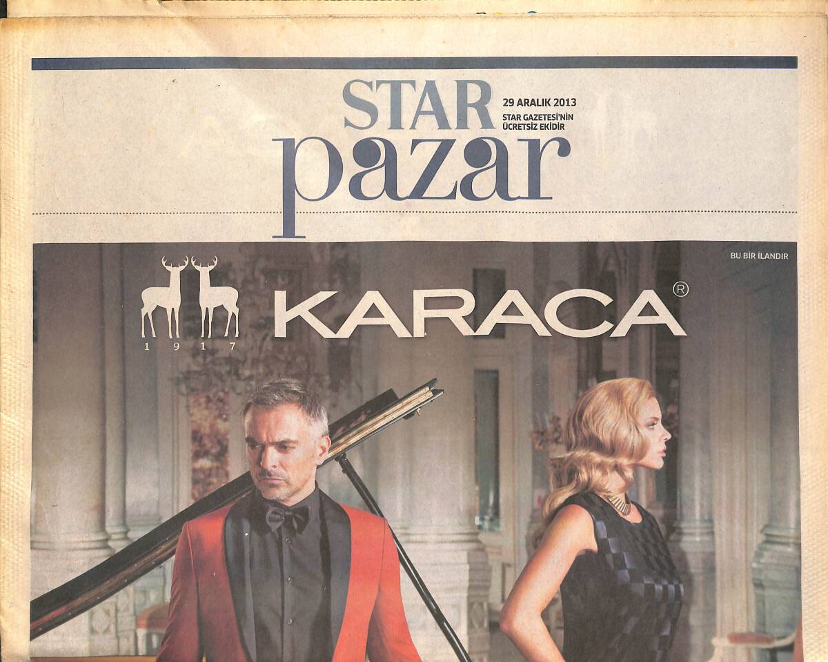 Star Gazetesi Pazar Eki 29 Aralık 2013 - Elif Şafak ' Genç Bir Yazarsanız Burnunuzdan Getiriyorlar ' GZ135132 - 1