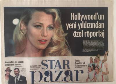 Star Gazetesi Pazar Eki 29 Temmuz 2012 - Hollywoodun Yeni Yıldızından Özel Röportaj GZ28400 - 1