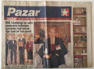 Star Gazetesi Pazar Eki 31 Ekim 1999 - BM Uzakdoğuda Seks Pazarında Kullanılan Çocukları Kurtarmak İçin Özel Bir Fon Ayırdı GZ26525 - 1