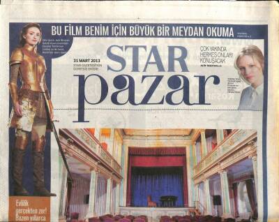 Star Gazetesi Pazar Eki 31 Mart 2013 - Çiçek Muharebesi Döneminde Cordoba GZ105124 - 1