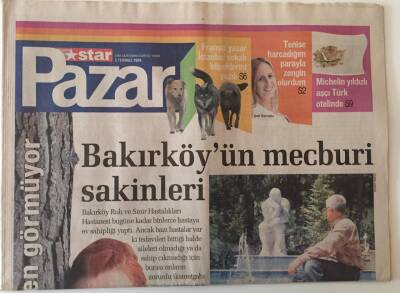 Star Gazetesi Pazar Eki 5 Temmuz 2009 - Bakırköyün Mecburi Sakinleri GZ26528 - 1