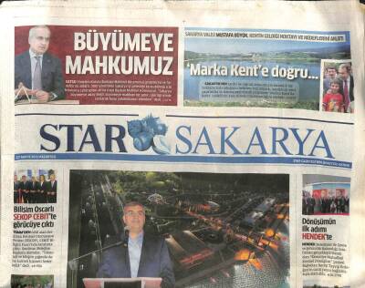 Star Gazetesi Sakarya Eki 27 Mayıs 2013 - Dev Yatırımlar Hayata Geçirildi GZ104781 - 1