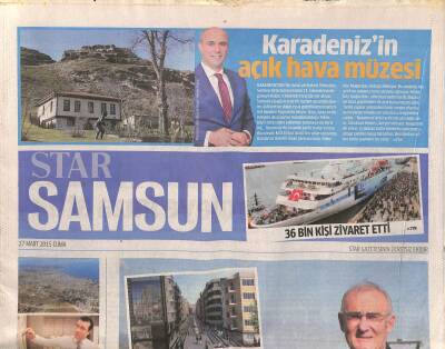 Star Gazetesi Samsun Eki 27 Mart 2015 - Karadenizin Açıkhava Müzesi GZ116841 - 1