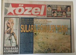Star Gazetesi Star Özel Eki 18 Haziran 2000 - Sulara Gömülen Tarih Belkıs Harabeleri GZ13509 - 2