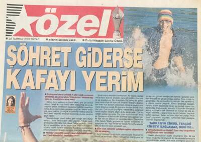 Star Gazetesi Star Özel Eki 29 Temmuz 2001 - Mustafa Sandal Şöhret Giderse Kafayı Yerim -Taze Geline Tam Puan Muazez Ersoy GZ36382 - 1