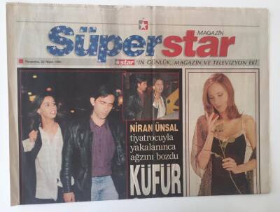 Star Gazetesi Süper Star Eki 22 Nisan 1999 - Top Model Tyra Banks Çırağana Geliyor GZ11455 - 1