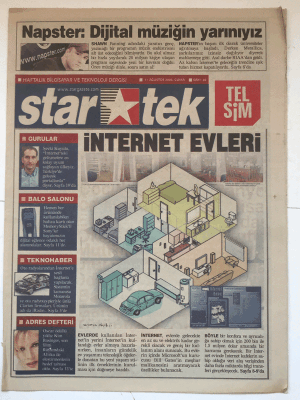 Star Gazetesi Tek Eki 11 Ağustos 2000 - Oto Radyolarında İnternete Sesli Bağlantı GZ5468 - 1