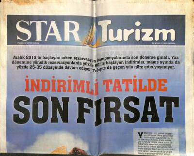 Star Gazetesi Turizm Eki 17 Mart 2012 - Otelciliğin Zirvesi İstanbul da GZ101053 - 2
