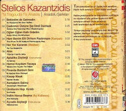 Stelios Kazantzidis'den Gecikmiş Türkçe bir Merhaba! CD (İkinci El) CD5640 - 2