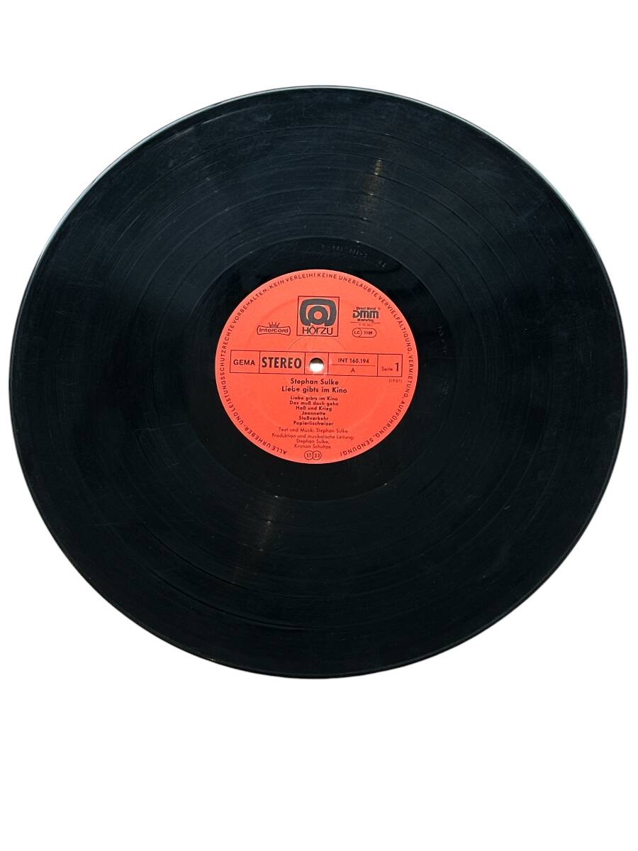 Stephan Sulke - Liebe Gibts Im Kino LP Plak (10/7) PLK25453 - 2