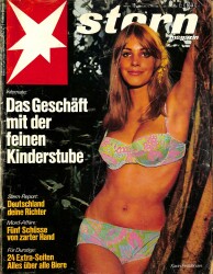 Stern Magazin 12 Mai 1968 - Karin Feddersen, Elizabeth Taylor, Mireille Mathieu NDR85237 - Gökçekoleksiyon