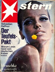 Stern Magazin 15 October 1967 - Alain Delon, Hildegard Knef, Hanns Lothar NDR85210 - Gökçekoleksiyon
