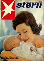 Stern Magazin 17 Dezember 1961 - Mutter Margaret, Königin Elizabeth, Albert Charles NDR85230 - Gökçekoleksiyon