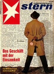 Stern Magazin 19 Marz 1961 - Franco Gattin Carmen, Joop Zwart, Marlon Brando NDR85213 - Gökçekoleksiyon