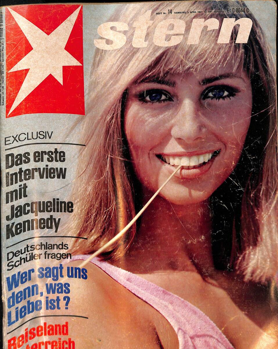 Stern Magazin 2 April 1967 - Tom Jones, Jacqueline Kennedy NDR92153 - 1