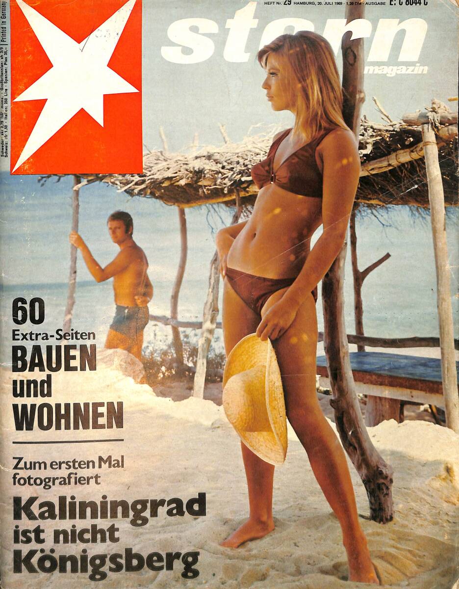 Stern Magazin 20 Juli 1969 NR.29 - 60 Extra Seiten Bauen und Wohnen - Kaliningrad ist Nicht Königsberg NDR91755 - 1