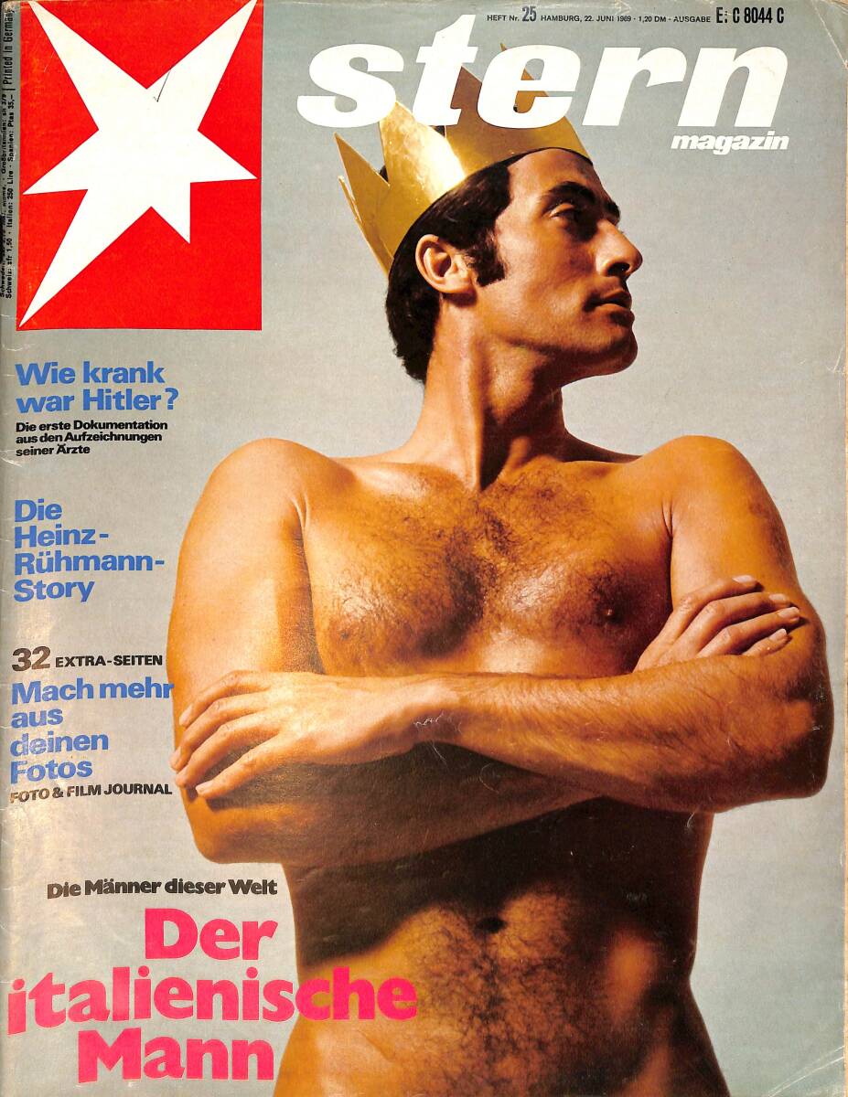 Stern Magazin 22 Juni 1969 NR.25 - Wie Krank war Hitler? - Die Heinz Rühmann Story - Mach Mehr Aus Deinen Fotos - Der Italienische Mann NDR91754 - 1