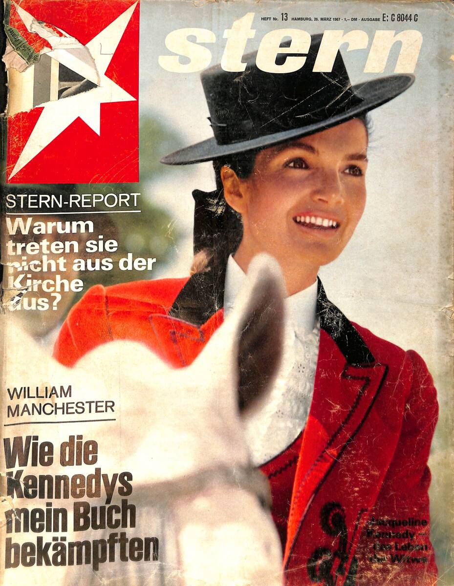 Stern Magazin 26 March 1967 - Jacqueline Kennedy, William Manchester NDR92155 - 1