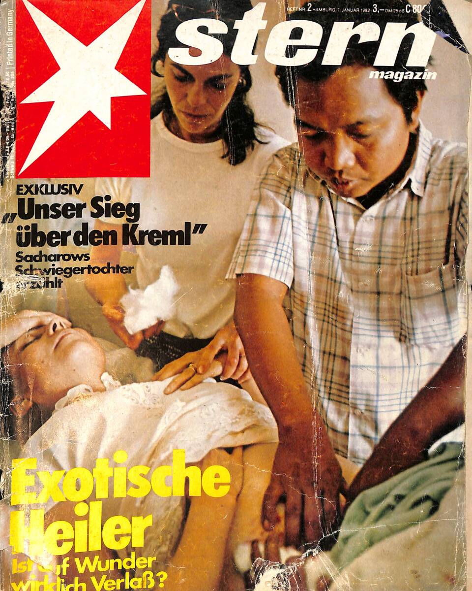 Stern Magazin 7 January 1982 - Andrej Sacharow, Thomas Manns Doktor Faustus NDR92137 - 1