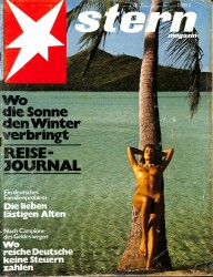 Stern Magazin 8 November 1973 - Delphine Seyrig, Renate Rasp NDR85205 - Gökçekoleksiyon