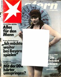 Stern Magazin Nr 22 18 Mai 1977 - Charles Boyer, James Stewart, Robert Redford NDR83902 - Gökçekoleksiyon