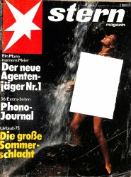 Stern Magazin Nr 37 4 September 1975 - Sangerin Maria Callas, Richard Meier NDR83913 - Gökçekoleksiyon
