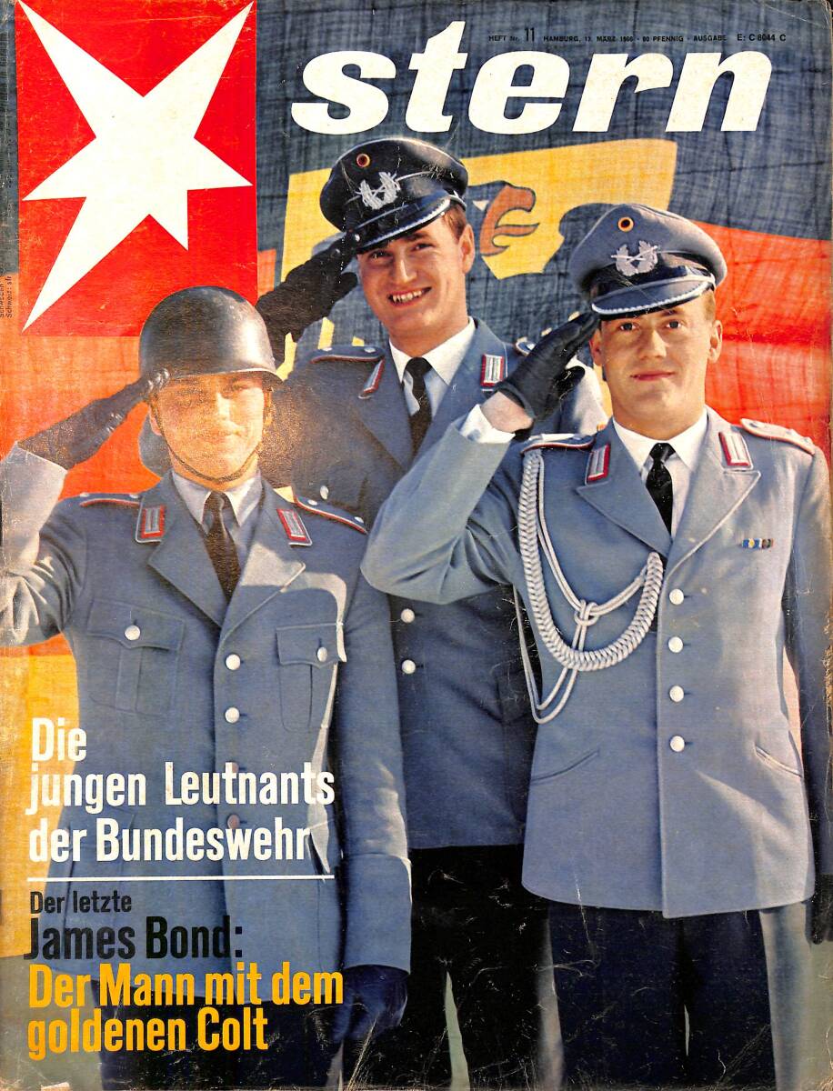 Stern Magazin – Nr.11 – 13 Marz 1966 – Suzanne Leigh – Werbe-plakat mit Beatles – Ehefrau Mary – Ann Blackburn – Jane Bond Kontra James Bond NDR100877 - 1