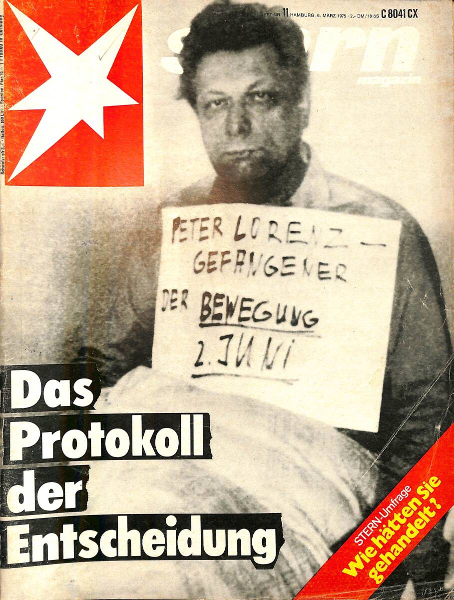 Stern Magazin – Nr.11 – 6 Marz 1975 – Jean Bédel Bokassa – Denis Haslinger – Seev Ras – Conrad Ahlers – Josef Erti – Anna Moffo – Nguyen Van Thieu NDR100808 - 1