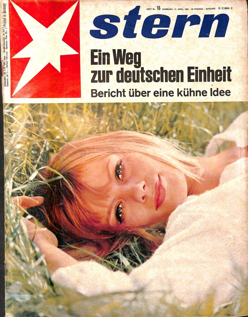 Stern Magazin – Nr.16 – 17 April 1966 – Mary Pickford – John Paul Getty Jr. – Harold Macmillan – Chris Holm – Heute am 1.November 1976 NDR100879 - 1